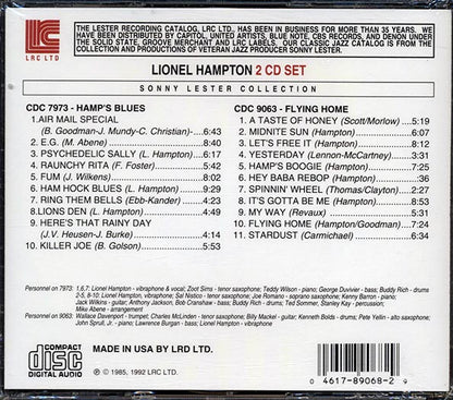 Lionel Hampton - Hamp's Blues + Flying Home (2 albums on 2 CDs) (21 tracks) (CD)