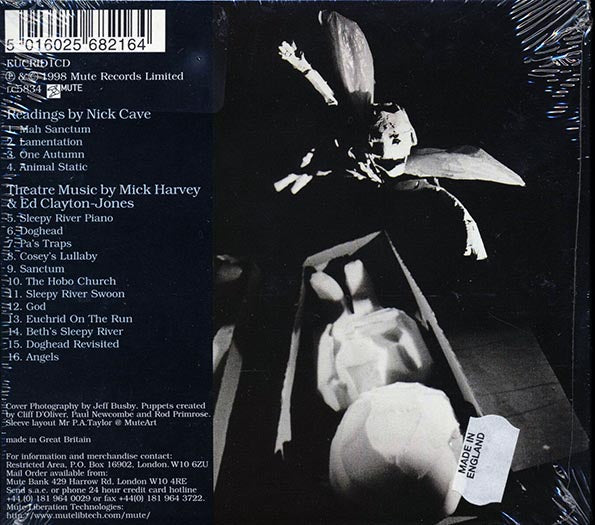 Nick Cave, Mick Harvey, Ed Clayton-Jones - And The Ass Saw The Angel (CD)