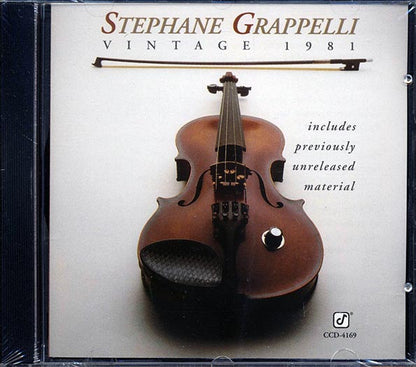 Stephane Grappelli - Vintage 1981 (CD)