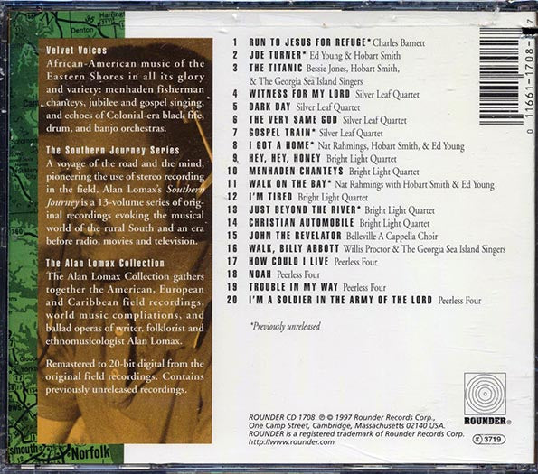 Charles Barnett, Ed Young, Silver Leaf Quartet, Hobart Smith, Etc. - Southern Journey Volume 8 (CD)