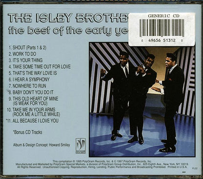 The Isley Brothers - The Best Of The Early Years (CD)