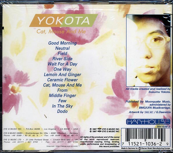 Yokota - Cat Mouse And Me (CD)