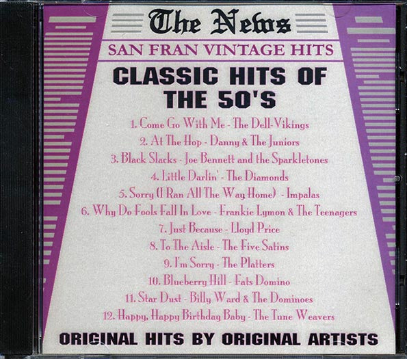 The Dell-Vikings, Danny & The Juniors, The Diamonds, Etc. - Classic Hits Of The 50's (CD)