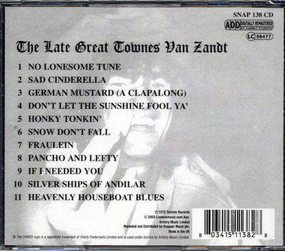 Townes Van Zandt - The Late Great Townes Van Zandt (CD)