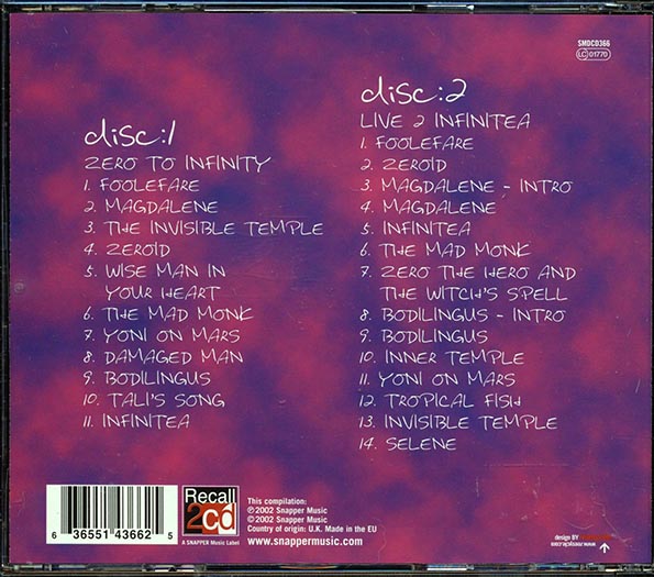 Gong - From Here To Eternitea (25 tracks) (CD)