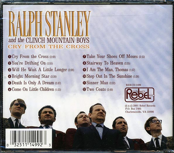 Ralph Stanley & The Clinch Mountain Boys - Cry From The Cross (CD)