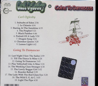 Carl Oglesby - Carl Oglesby: Going To Damascus (2 albums on 1 CD) (CD)