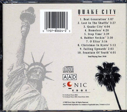 Robert Kraft - Quake City (CD)