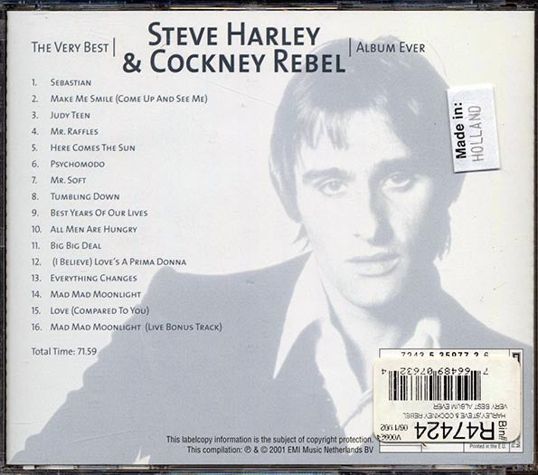 Steve Harley & Cockney Rebel - The Very Best Steve Harley & Cockney Rebel Album (CD)