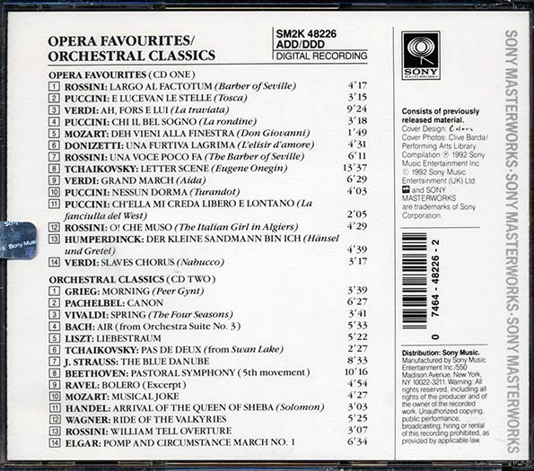 Various - Take 2: Opera Favourites + Orchestral Classics (CD)