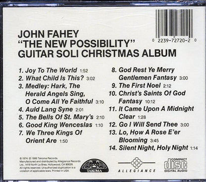 John Fahey - The New Possibility: Guitar Soli Chirstmas Album (CD)