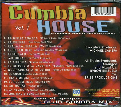 Club Sonora Mix - Cumbia House: Cumbia Remix House Trax (CD)