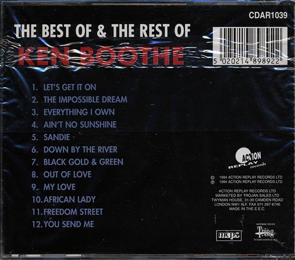 Ken Boothe - The Best Of & The Rest Of Ken Boothe (CD)