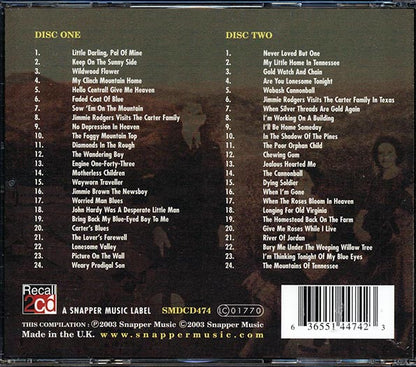 The Carter Family - Sunshine In The Shadows (48 tracks) (CD)