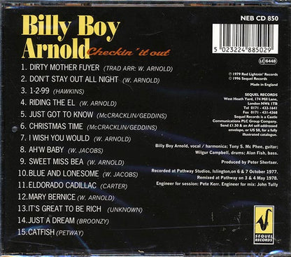 Billy Boy Arnold, Tony McPhee, The Groundhogs - Checkin' It Out (CD)