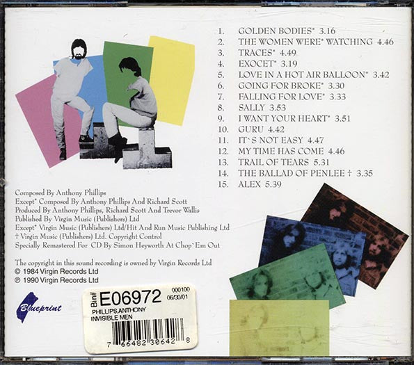 Anthony Phillips - Invisible Men (CD)