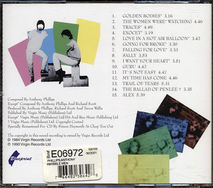 Anthony Phillips - Invisible Men (CD)