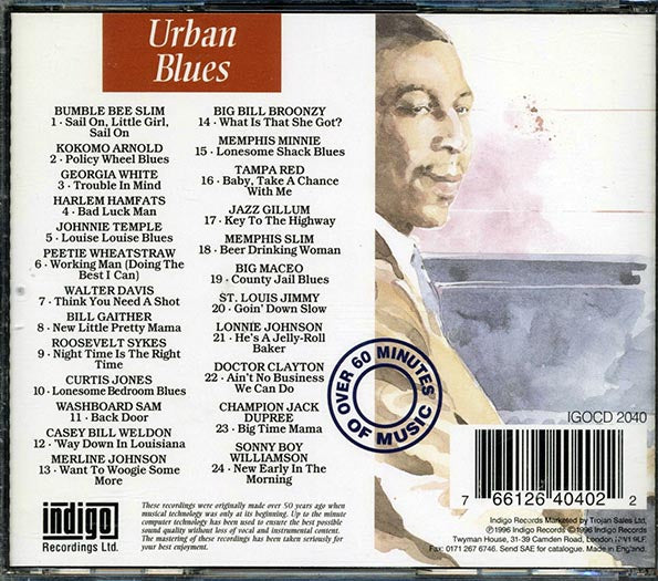 Bumble Bee Slim, Kokomo Arnold, Georgia White, Etc. - Need A Shot: The Essential Recordings Of Urban Blues (CD)