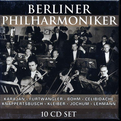 Berliner Philharmoniker - Karajan; Furtwangler; Bohm; Celibidache; Knappertsbusch; Kleiber; Jochum; Lehmann (10xCD) (CD)