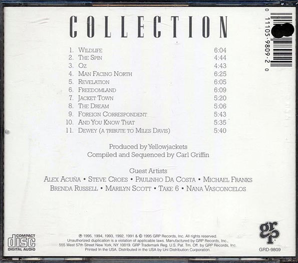 Yellowjackets - Collection (promo) (CD)