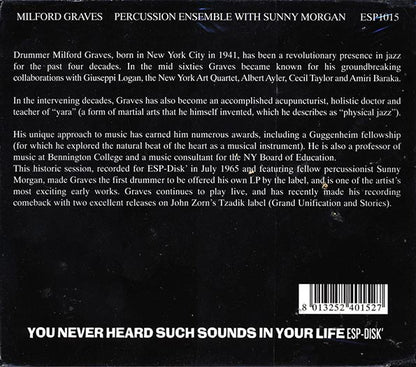 Milford Graves - Percussion Ensemble (CD)
