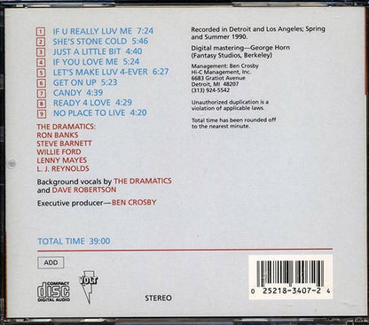 The Dramatics - Stone Cold (CD)