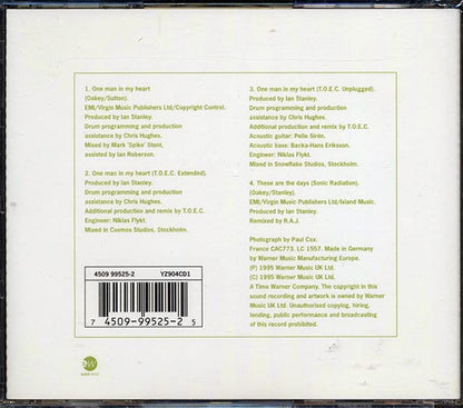 The Human League - One Man In My Heart (CD)