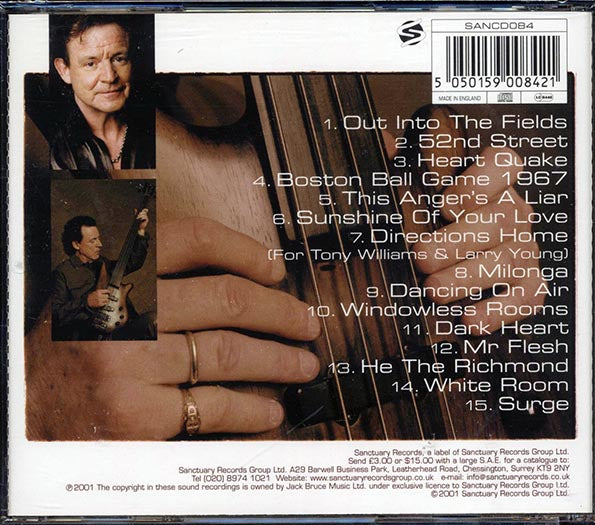 Jack Bruce - Shadows In The Air (CD)