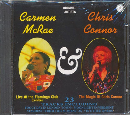 Carmen McRae, Chris Connor - Live At The Flamingo Club + The Magic Of Chris Connor (2 albums on 1 CD) (CD)