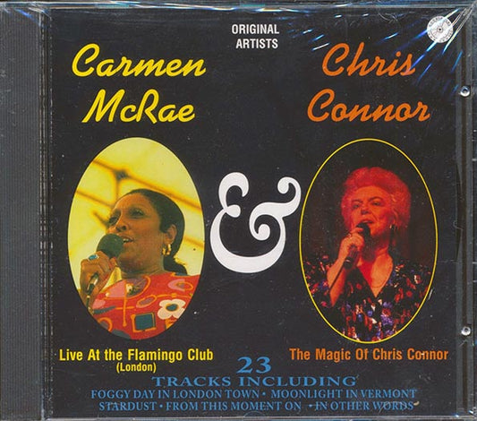 Carmen McRae, Chris Connor - Live At The Flamingo Club + The Magic Of Chris Connor (2 albums on 1 CD) (CD)