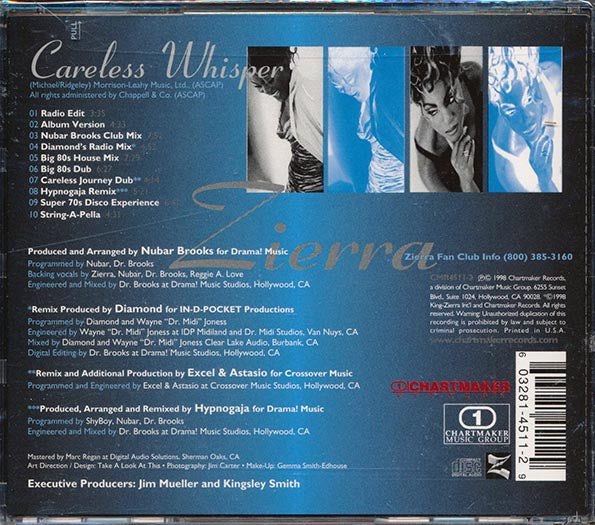 Zierra - Careless Whisper (CD)