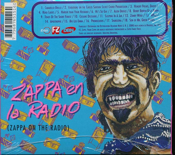 Frank Zappa - Zappa En La Radio (CD)