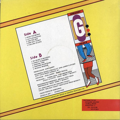 Gregory Isaacs - Let's Go Dancing (Jamaica press) (LP) - PureSound Records