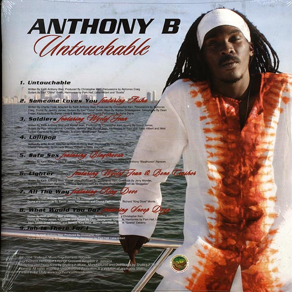 Anthony B - Untouchable (LP) - PureSound Records