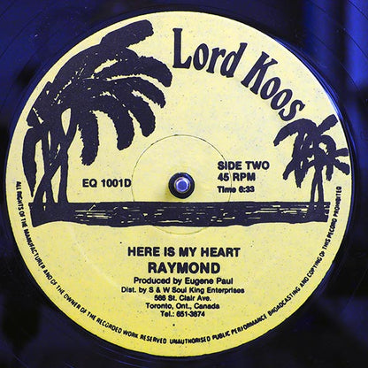 Raymond - For The Good Times  /  Raymond - Here Is My Heart (12")