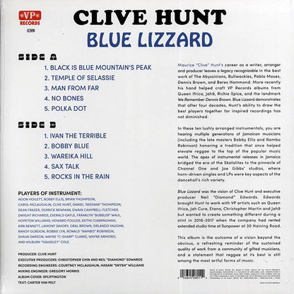 Clive Hunt - Blue Lizzard (LP) - PureSound Records