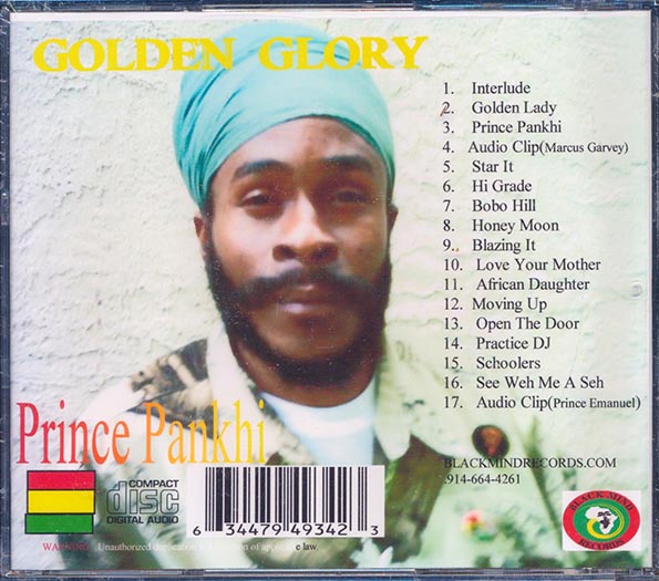 Prince Pankhi, Capleton - Golden Glory (CD)
