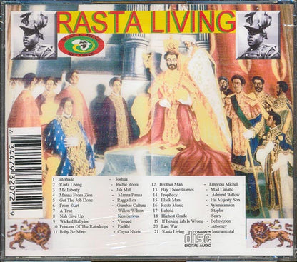 Jahmali, Ragga Lox, Admiral Willow, Gumbae Culture, Etc. - Rasta Living (CD)