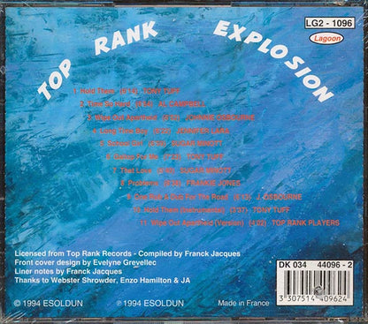 Sugar Minott, Johnny Osbourne, Frankie Jones, Tony Tuff, Etc. - Top Rank Explosion (CD)