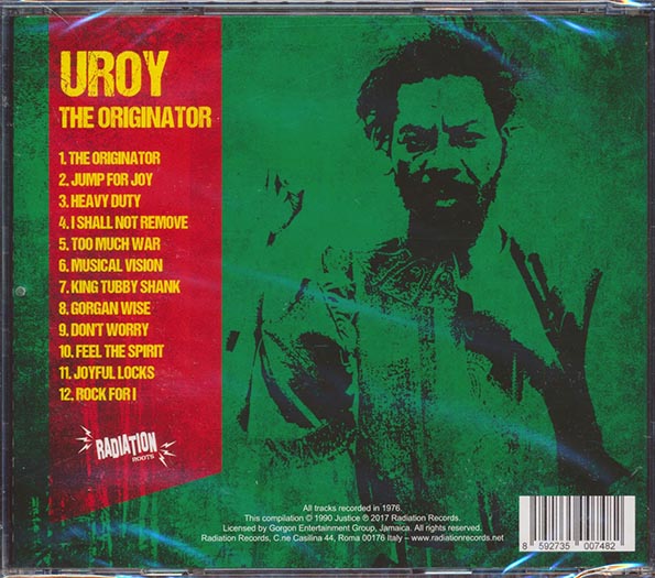 U Roy - The Originator (CD)