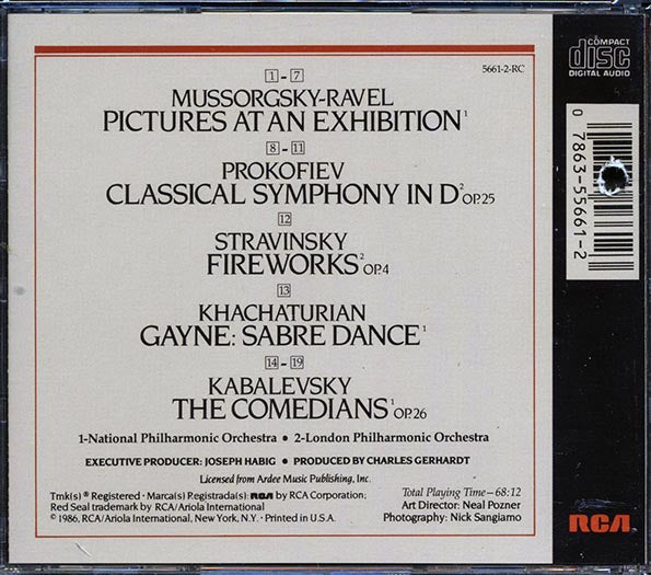 Leonard Slatkin - Conducts Russian Showpieces (CD)