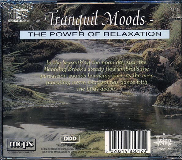 Unknown Artist - Tranquil Moods: The Power Of Relaxation: Babbling Brook (CD)