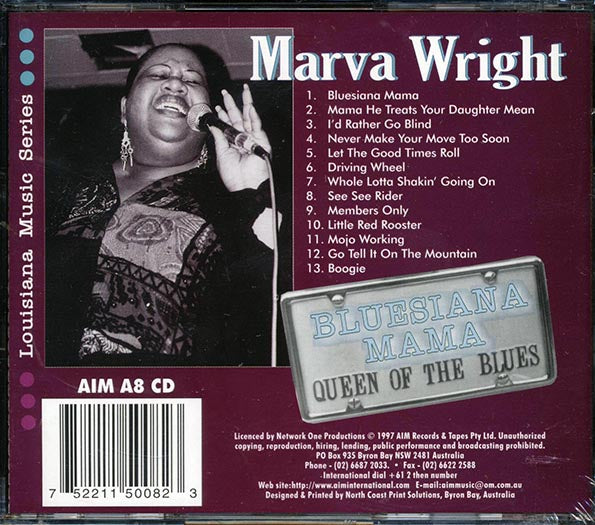 Marva Wright - Bluesiana Mama (CD)