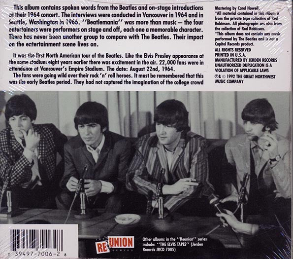 The Beatles - Beatles Tapes: The Beatles In The Northwest (CD)