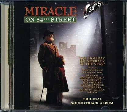 Natalie Cole, Dionne Warwick, Kenny G, Aretha Franklin, Etc. - Miracle On 34th Street: Soundtrack (CD)
