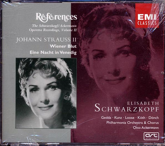 Johann Strauss Jr., Elisabeth Schwarzkopf, Nicolai Gedda, Etc. - References (CD)
