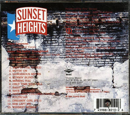 Sunset Heights - Texas Tea (CD)
