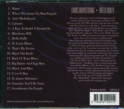 Louis Armstrong - Hello Dolly: 17 Jazz Favourites (CD)