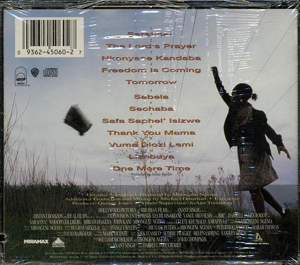 Mbongeni Ngema - Music From The Motion Picture Sarafina! The Sound Of Freedom (CD)