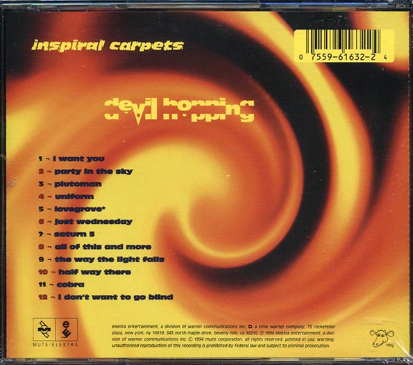Inspiral Carpets - Devil Hopping (CD)